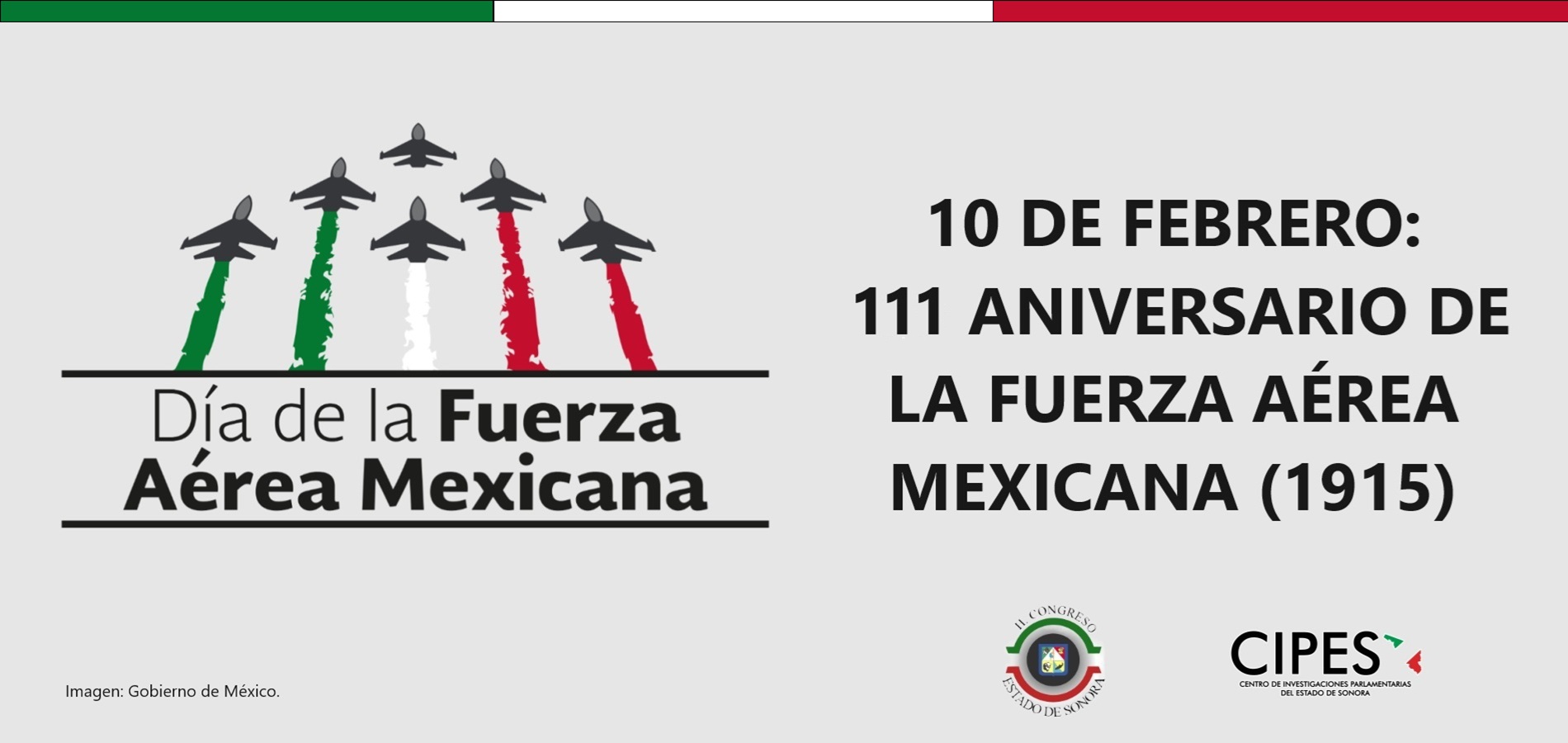 Imagen de 111 ANIVERSARIO DE LA FUERZA AÉREA MEXICANA (1915)