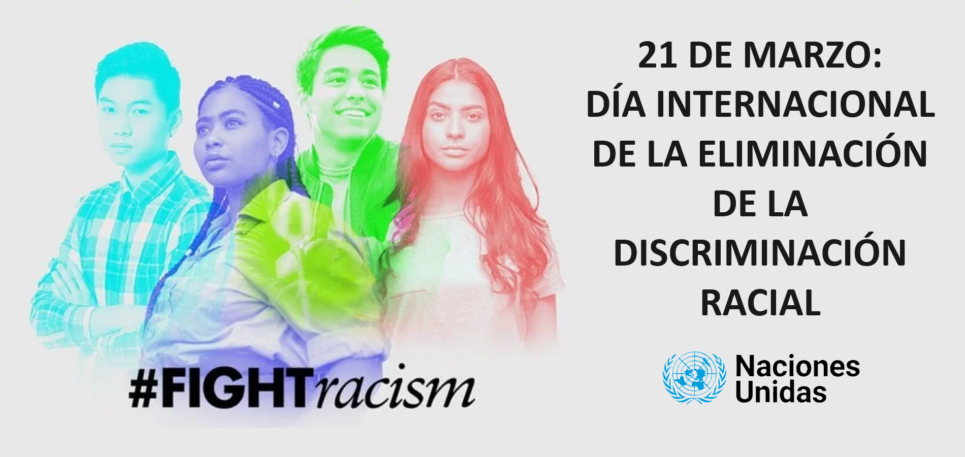 Imagen de DÍA INTERNACIONAL DE LA ELIMINACIÓN DE LA DISCRIMINACIÓN RACIAL