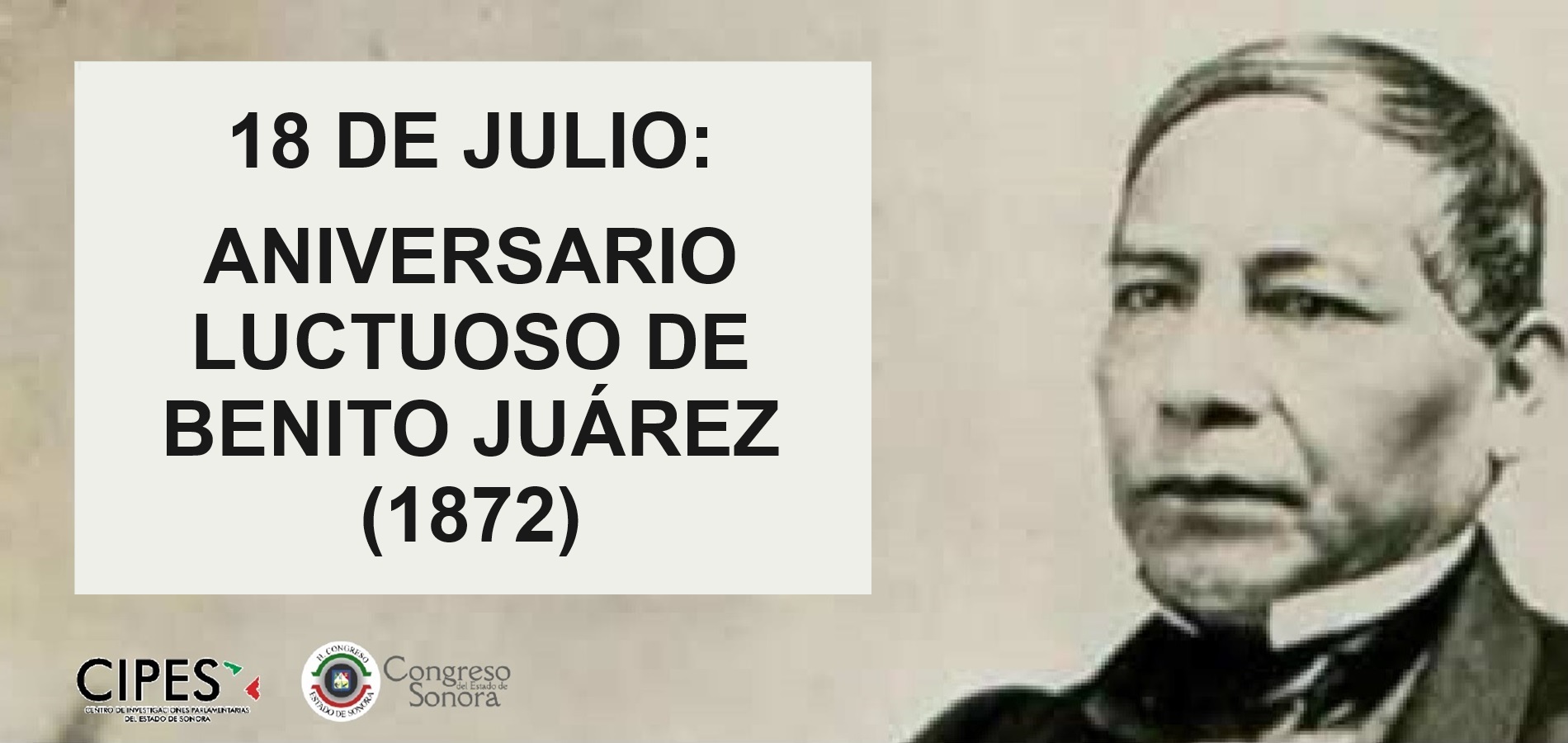 Imagen de ANIVERSARIO LUCTUOSO DE BENITO JUÁREZ (1872)