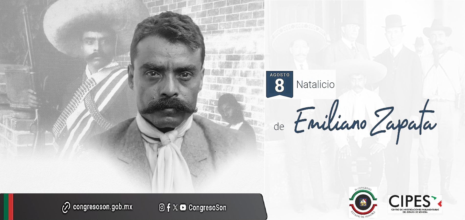 Imagen de NATALICIO DE EMILIANO ZAPATA