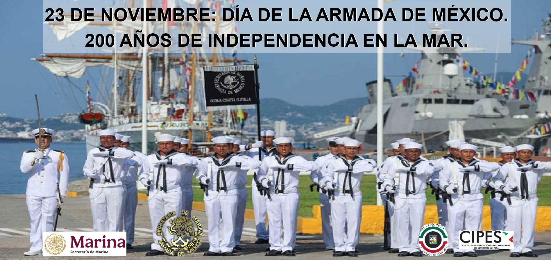 Imagen de DÍA DE LA ARMADA DE MÉXICO. 200 AÑOS DE INDEPENDENCIA EN LA MAR