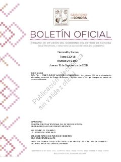 Primera página de Boletín Oficial · Ley 160 · 10/09/2026