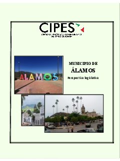 Portada de Municipio de Álamos · Perspectiva Legislativa