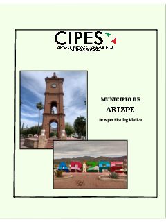 Portada de Municipio de Arizpe · Perspectiva Legislativa