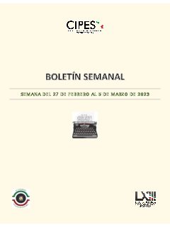 Portada de Semanario de Notas Nacionales · 27/02/2023–05/03/2023