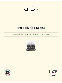 Portada de Semanario de Notas Nacionales · 06/03/2023–12/03/2023