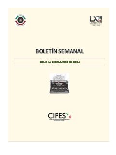 Portada de Semanario de Notas Nacionales · 02/03/2024–08/03/2024