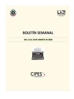 Portada de Semanario de Notas Nacionales · 12/08/2024–18/08/2024