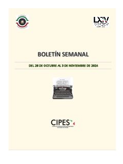 Portada de Semanario de Notas Nacionales · 28/10/2024–03/11/2024