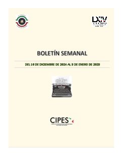 Portada de Semanario de Notas Nacionales · 16/12/2024–05/01/2025