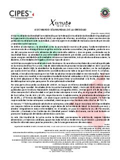 Primera página del PDF: DÍA MUNDIAL DE LA OBESIDAD