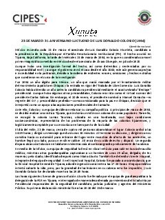 Primera página del PDF: ANIVERSARIO LUCTUOSO DE LUIS DONALDO COLOSIO MURRIETA (1994)