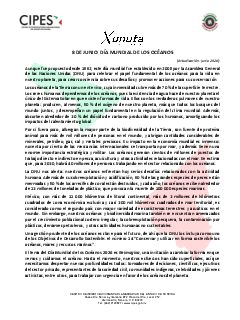 Primera página del PDF: DÍA MUNDIAL DE LOS OCÉANOS