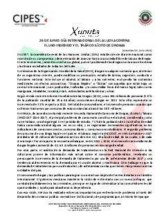 Primera página del PDF: DÍA INTERNACIONAL DE LA LUCHA CONTRA EL USO INDEBIDO Y EL TRÁFICO ILÍCITO DE DROGAS