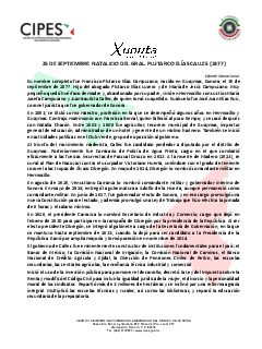 Primera página del PDF: NATALICIO DE PLUTARCO ELÍAS CALLES (1877)