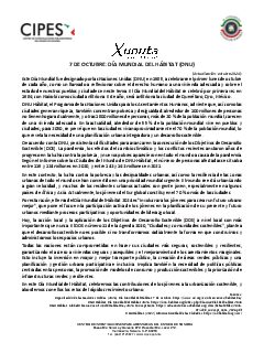 Primera página del PDF: DÍA MUNDIAL DEL HÁBITAT (ONU)