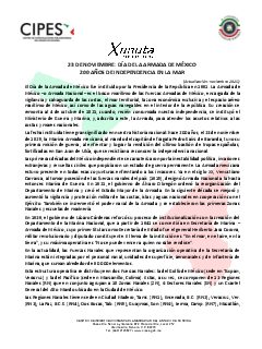 Primera página del PDF: DÍA DE LA ARMADA DE MÉXICO. 200 AÑOS DE INDEPENDENCIA EN LA MAR