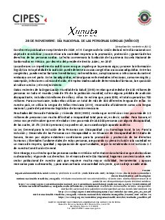Primera página del PDF: DÍA NACIONAL DE LAS PERSONAS SORDAS